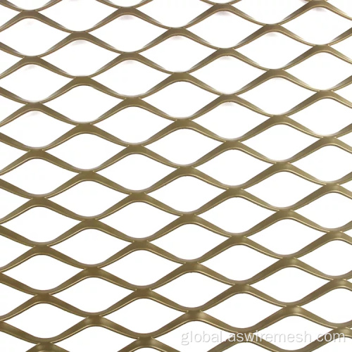 Decorative Aluminum Expanded Metal Mesh Architectural Decorative Perforated Expanded Metal mesh Supplier